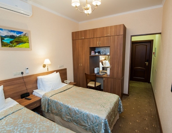 1-мест. (разм. в 2-мест.) станд. (вид на парк) - Санаторий «Предгорье Кавказа» Горячий Ключ