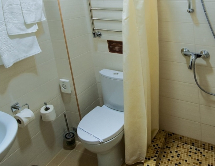 1-мест. (разм. в 2-мест.) станд. (вид во двор) - Санаторий «Предгорье Кавказа» Горячий Ключ